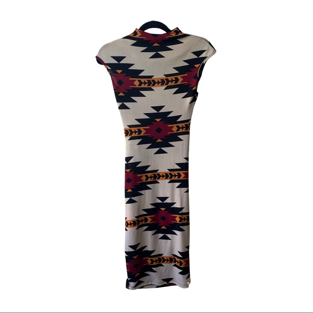 Aztec Print Fall Dress